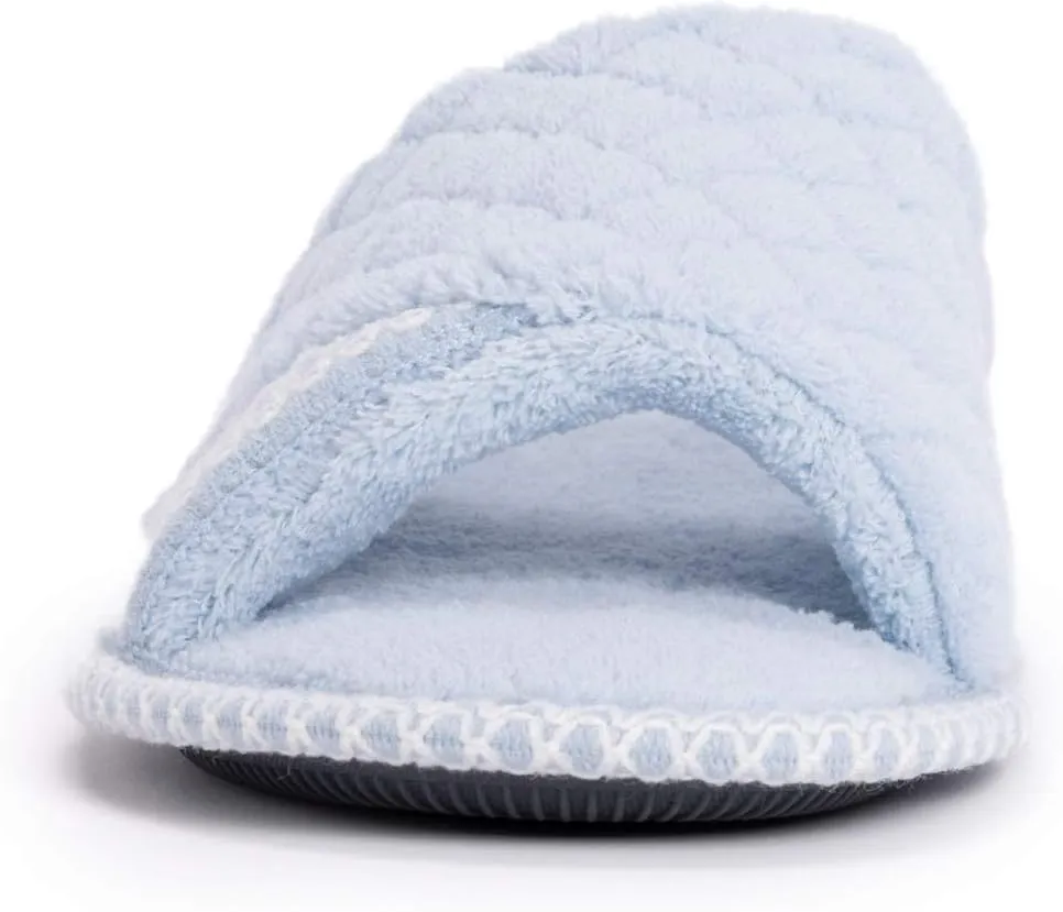 MUK LUKS Women's Sally Micro Chenille Slipper