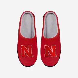 Nebraska Cornhuskers Memory Foam Slide Slipper