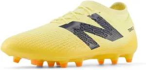 New Balance Unisex Tekela Magique FG V4  Soccer Shoe, Parchment/Clementine/Hot Mango, 12 US Men