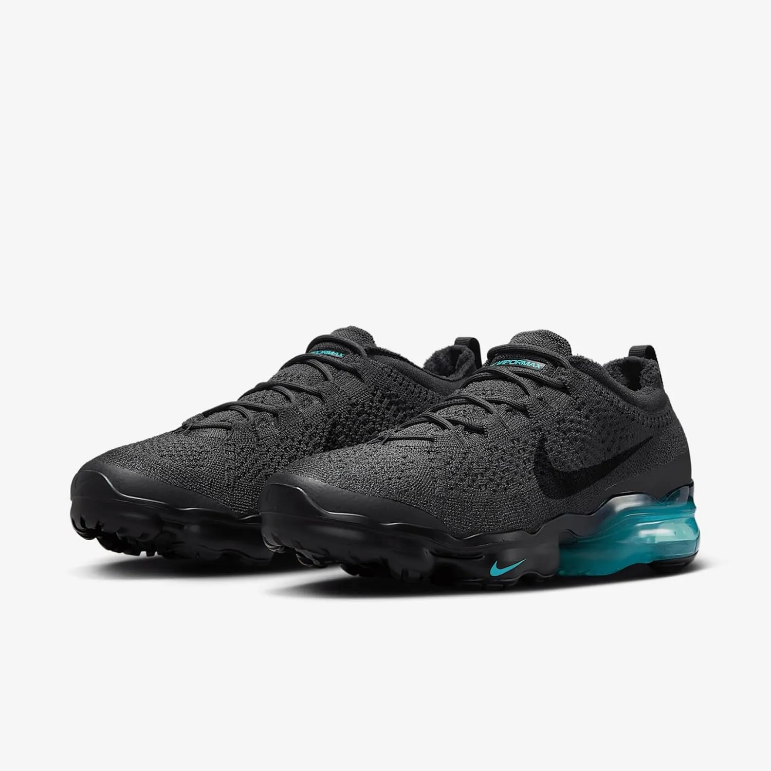 Nike Air Vapormax 2023 Flyknit Men's Shoes (DV1678-016, Dark Smoke Grey/Dusty Cactus/Volt/Black)