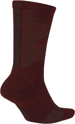 Nike Men`s Elite Basketball Crew Socks (Bardo(SX7623-677)/Black, Medium)
