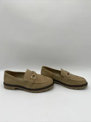 NWB Women’s Anne Klein Ezra Loafers Sandstone Size 8.5M
