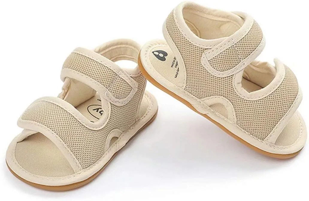 OAISNIT Baby Girls Boys Sandals Premium Breathable Anti-Slip Rubber Sole Infant Summer Outdoor Shoes Toddler First Walkers