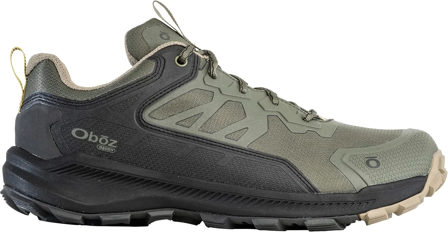 Oboz Men's Katabatic Low B-Dry Waterproof Hiking Shoe