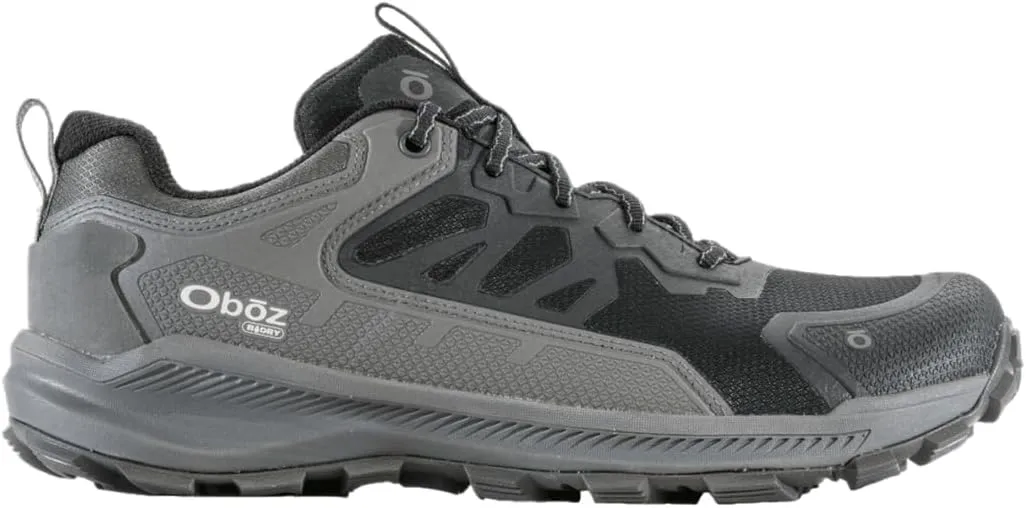 Oboz Men's Katabatic Low B-Dry Waterproof Hiking Shoe