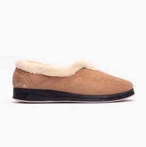 Padders CARMEN Womens (EE Fit) Full Slippers Camel