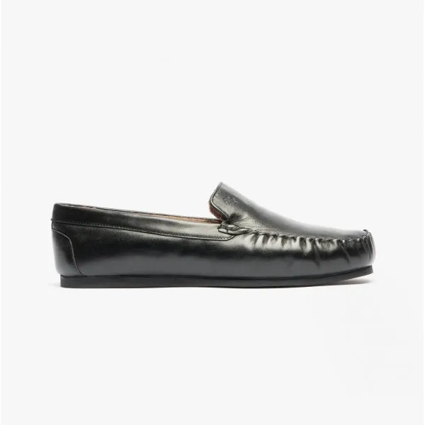 Padders MARINO Mens (G Fit) Full Slippers Black Leather