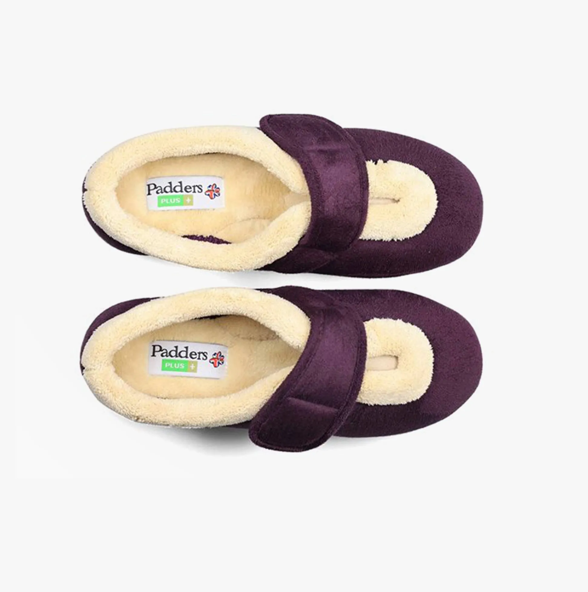Padders TRIXIE Womens Full Slippers Purple