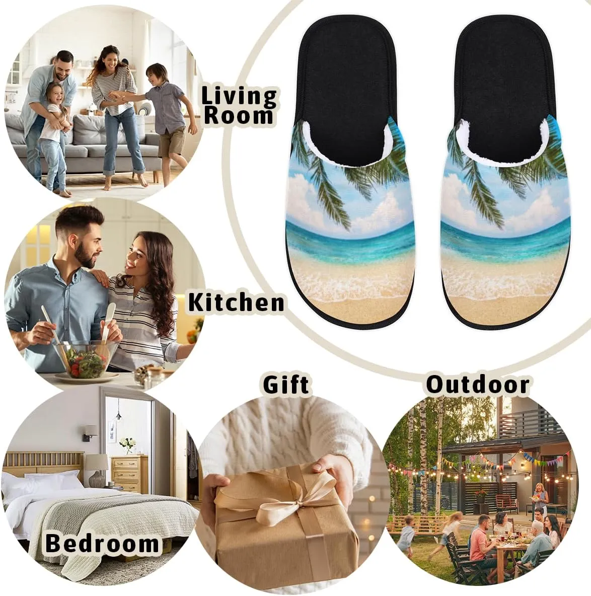 Pineapple Fruit Soft Women Slippers Cozy House Shoes Lightweight Fuzzy Slippers Memory Foam Slippers for Women Indoor and Outdoor