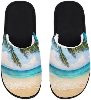 Pineapple Fruit Soft Women Slippers Cozy House Shoes Lightweight Fuzzy Slippers Memory Foam Slippers for Women Indoor and Outdoor