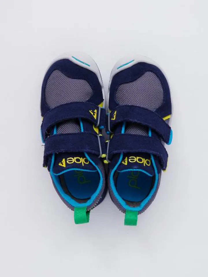 Plae Boy's Navy/Steel Sneakers