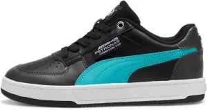PUMA Mercedes AMG Petronas Shoes MAPF1 Caven 2.0 Sneaker, 6 US Unisex Big Kid, Black-Sheen Green