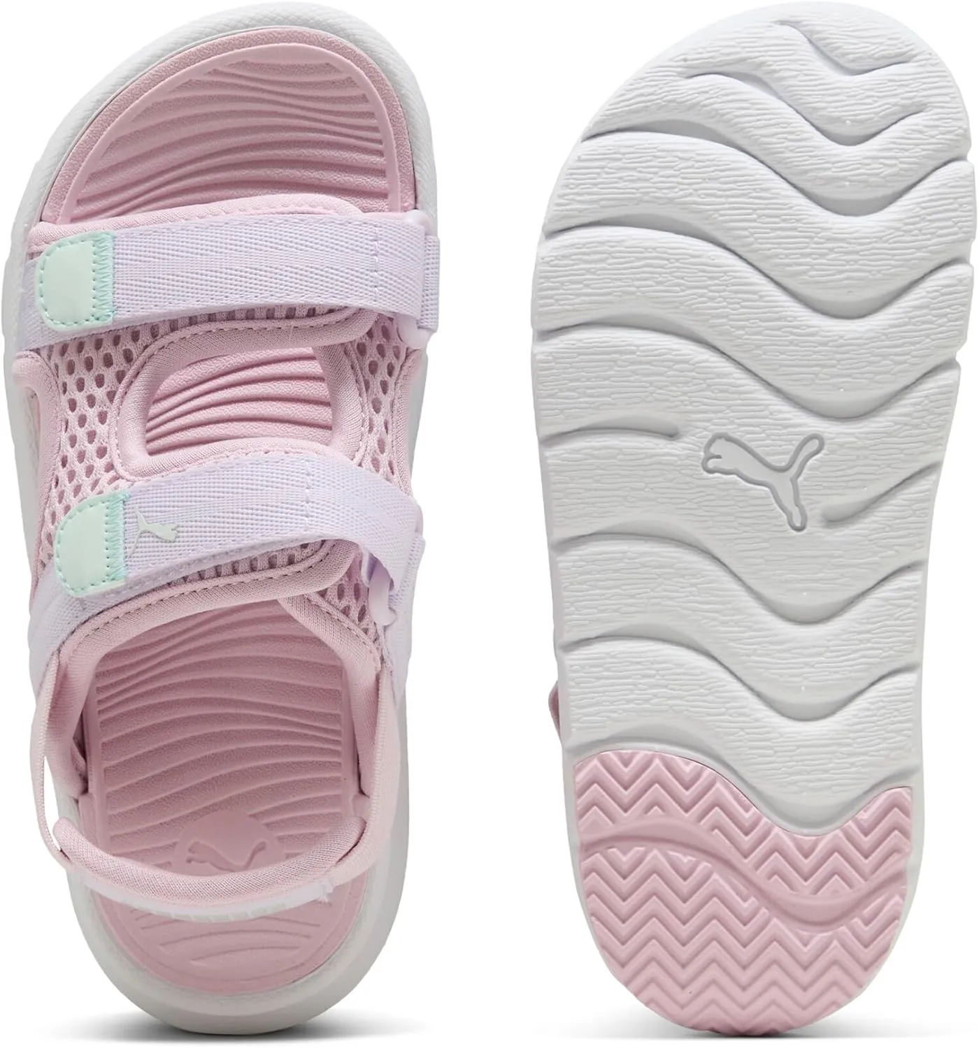PUMA Unisex-Child Evolve Sandal Hook and Loop