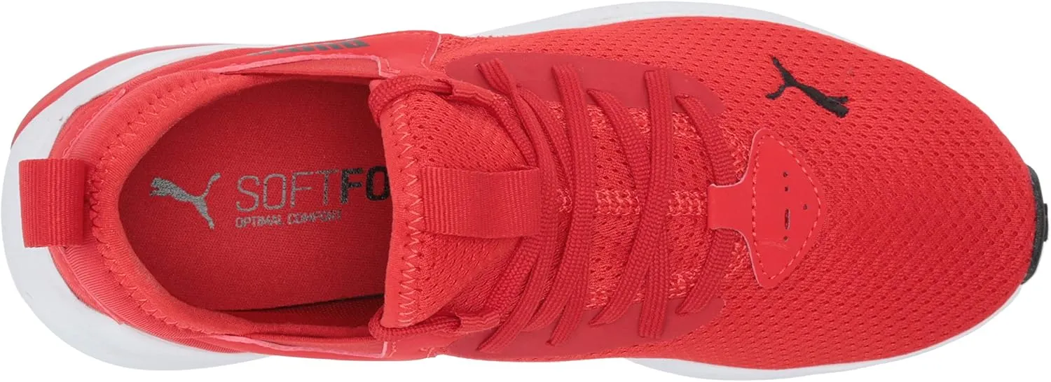 PUMA Unisex-Child unisexchild Cell Vive Running Shoe, Blackcastlerock, 5.5 Big Kid US