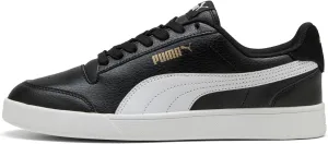 PUMA Unisex Sneaker Basketball, Black White Team Gold, 6 US Men