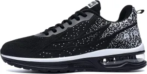 QAUPPE Mens Air Running Shoes Athletic Trail Tennis Sneaker (US7-12.5 D(M)