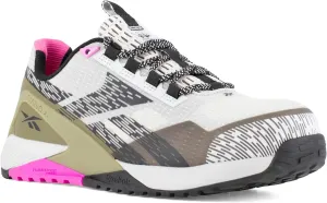 Reebok Women's Rb382 Nano X1 Adventure Work Construction Shoe Blue Safety