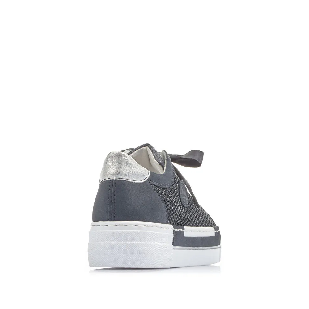 RIEKER - N4997-14 NAVY LACED SNEAKER