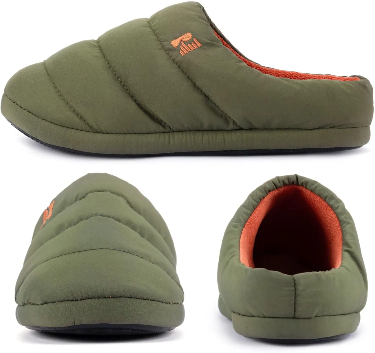 RockDove Men's Campground Memory Foam Down Slipper