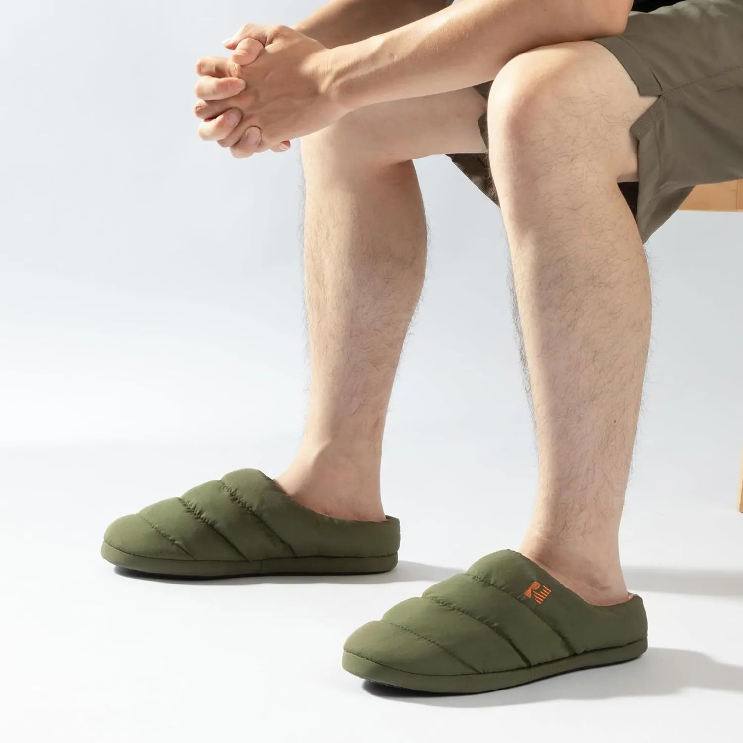 RockDove Men's Campground Memory Foam Down Slipper