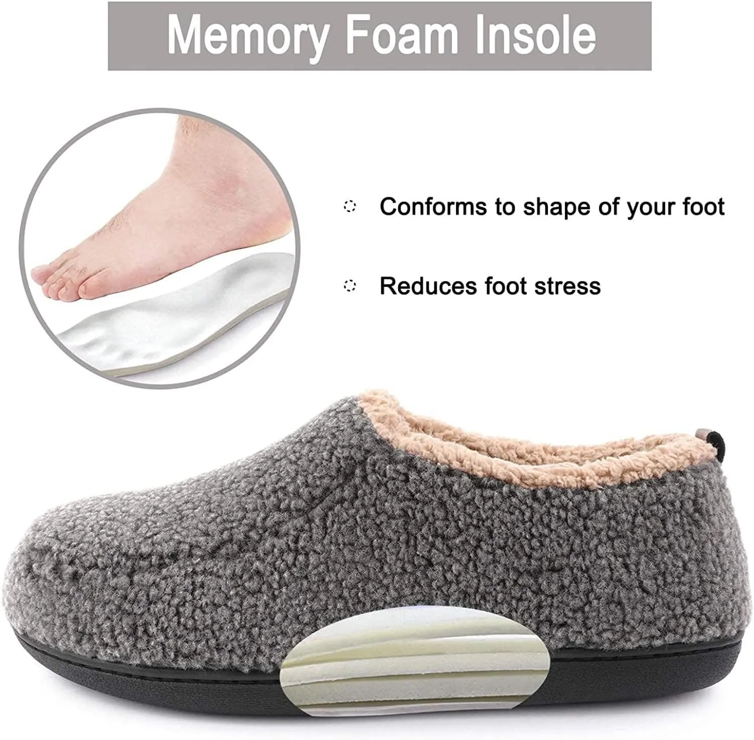 RockDove Men's Nomad Slipper with Memory Foam