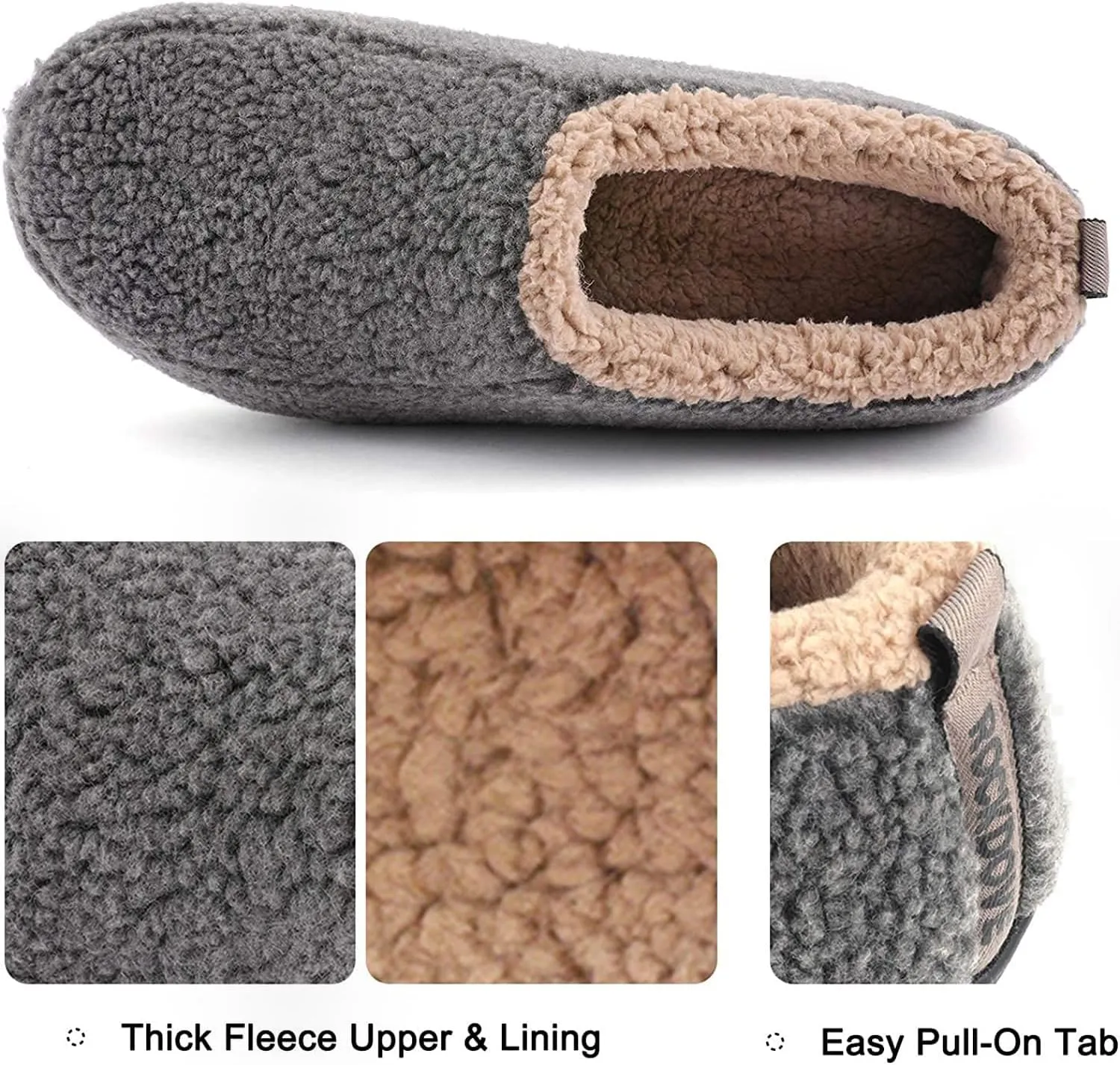 RockDove Men's Nomad Slipper with Memory Foam
