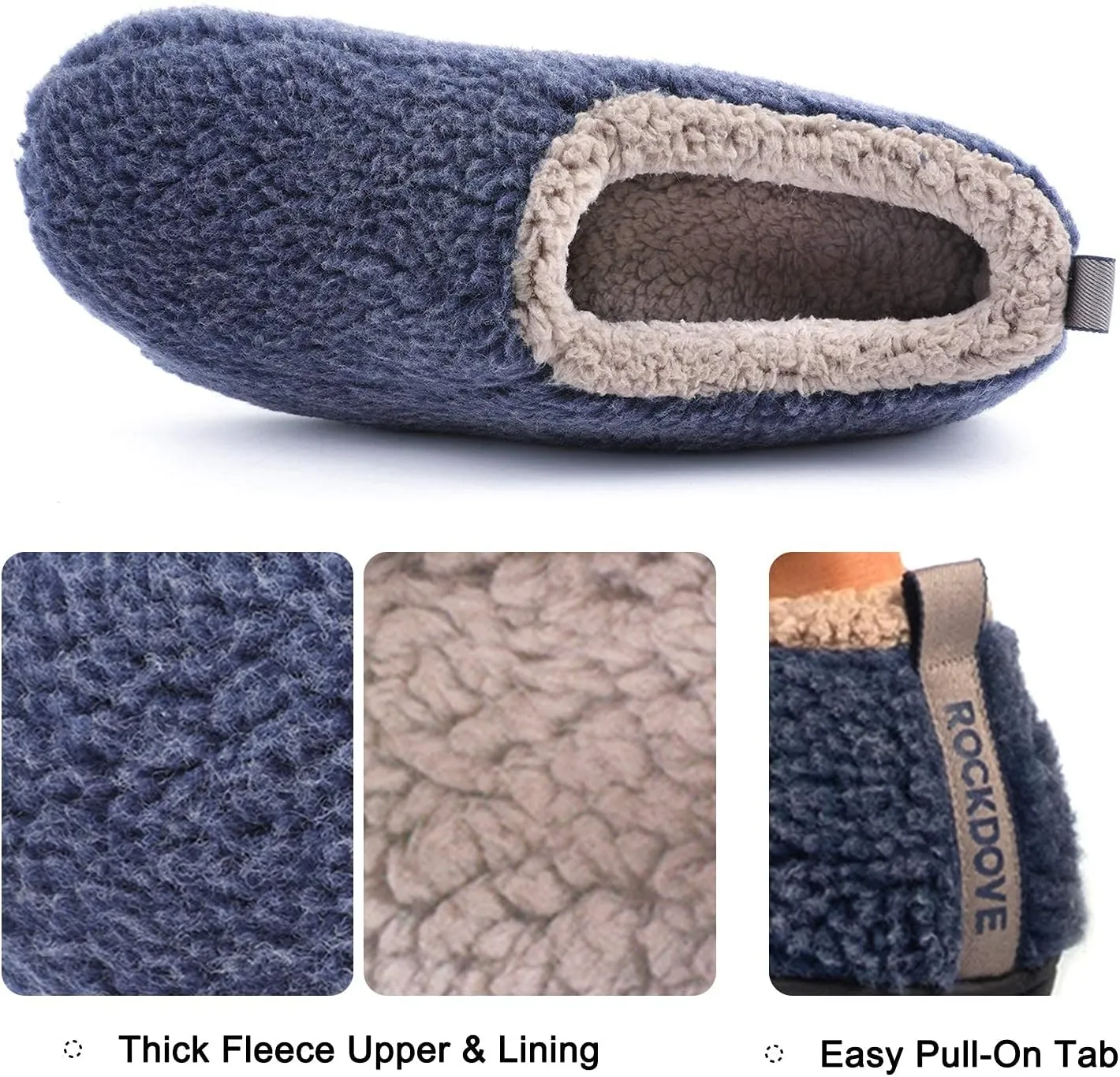 RockDove Men's Nomad Slipper with Memory Foam