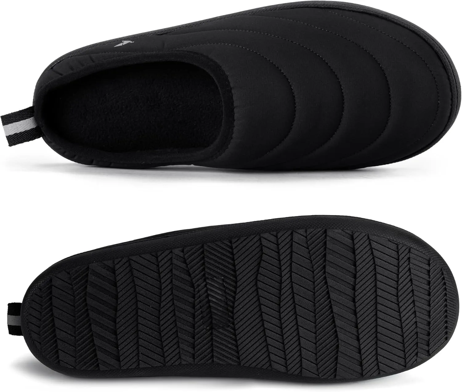 RockDove Men's Trail-Therm Quilted Memory Foam Indoor Oudoor Camp Slipper