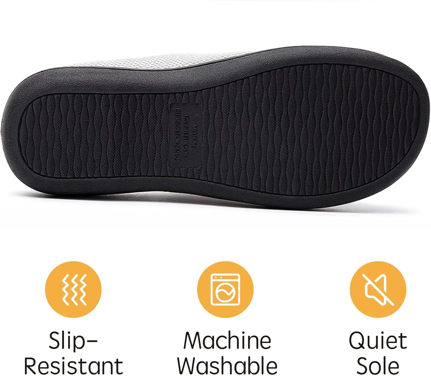 RockDove Women's Birdseye Knit Memory Foam Slipper