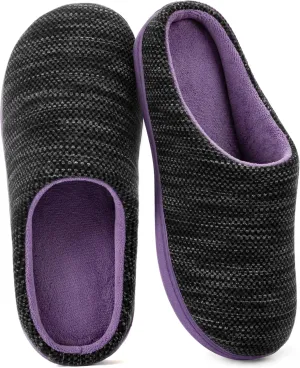 RockDove Women's Birdseye Knit Memory Foam Slipper