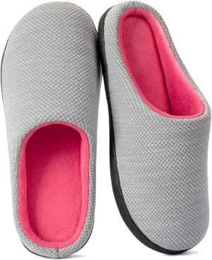 RockDove Women's Birdseye Knit Memory Foam Slipper