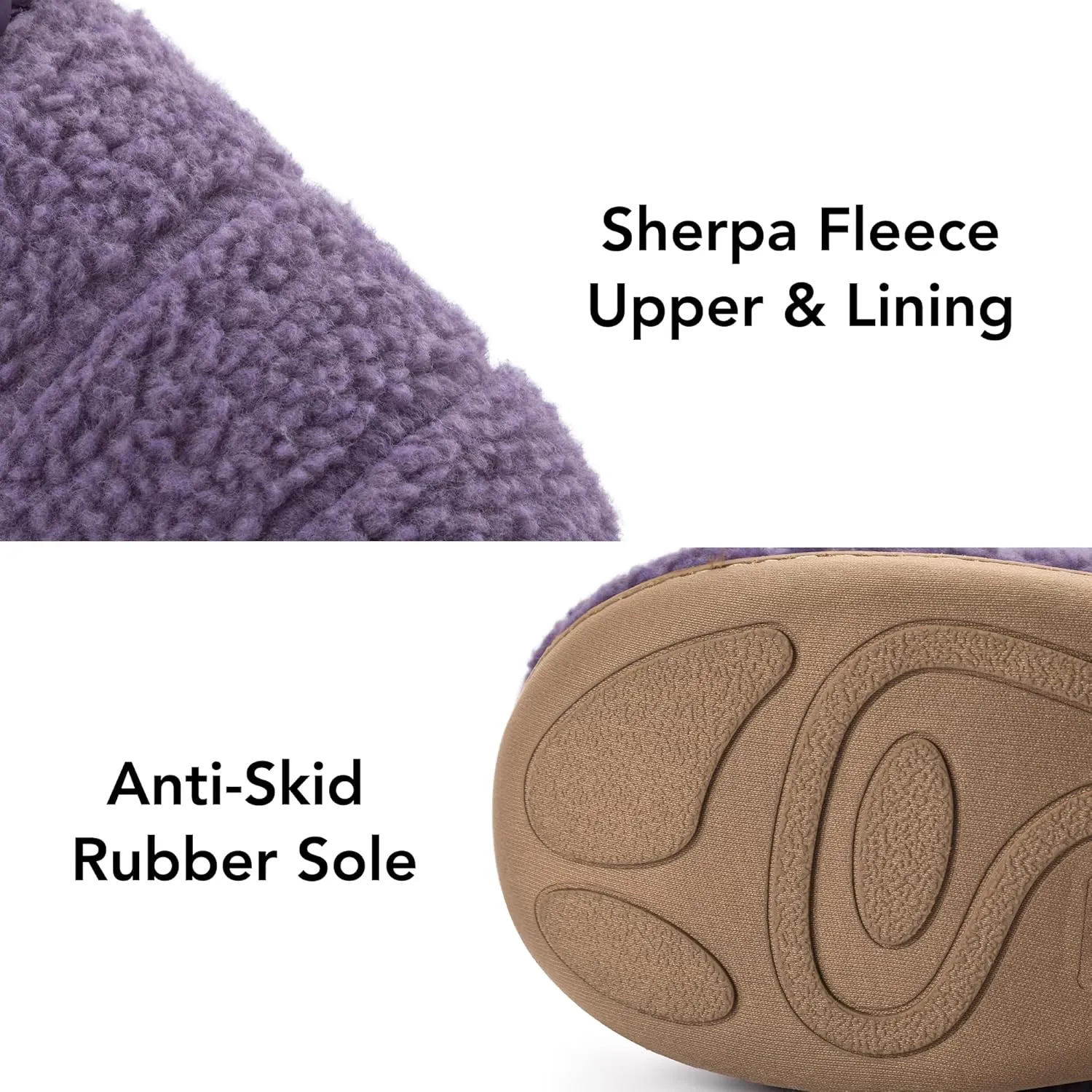 RockDove Women's Camper Moc Slipper with Sherpa Fleece