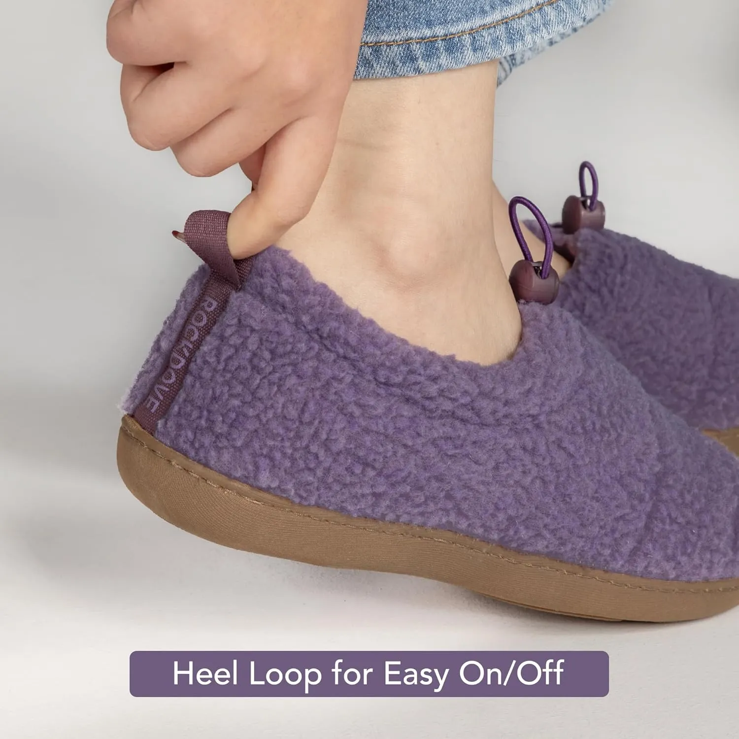 RockDove Women's Camper Moc Slipper with Sherpa Fleece