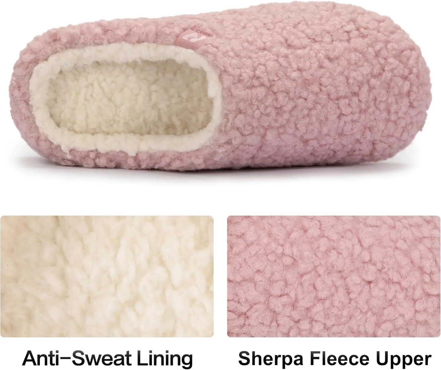 RockDove Women's Plush Retreat Sherpa Fleece Clog Slipper