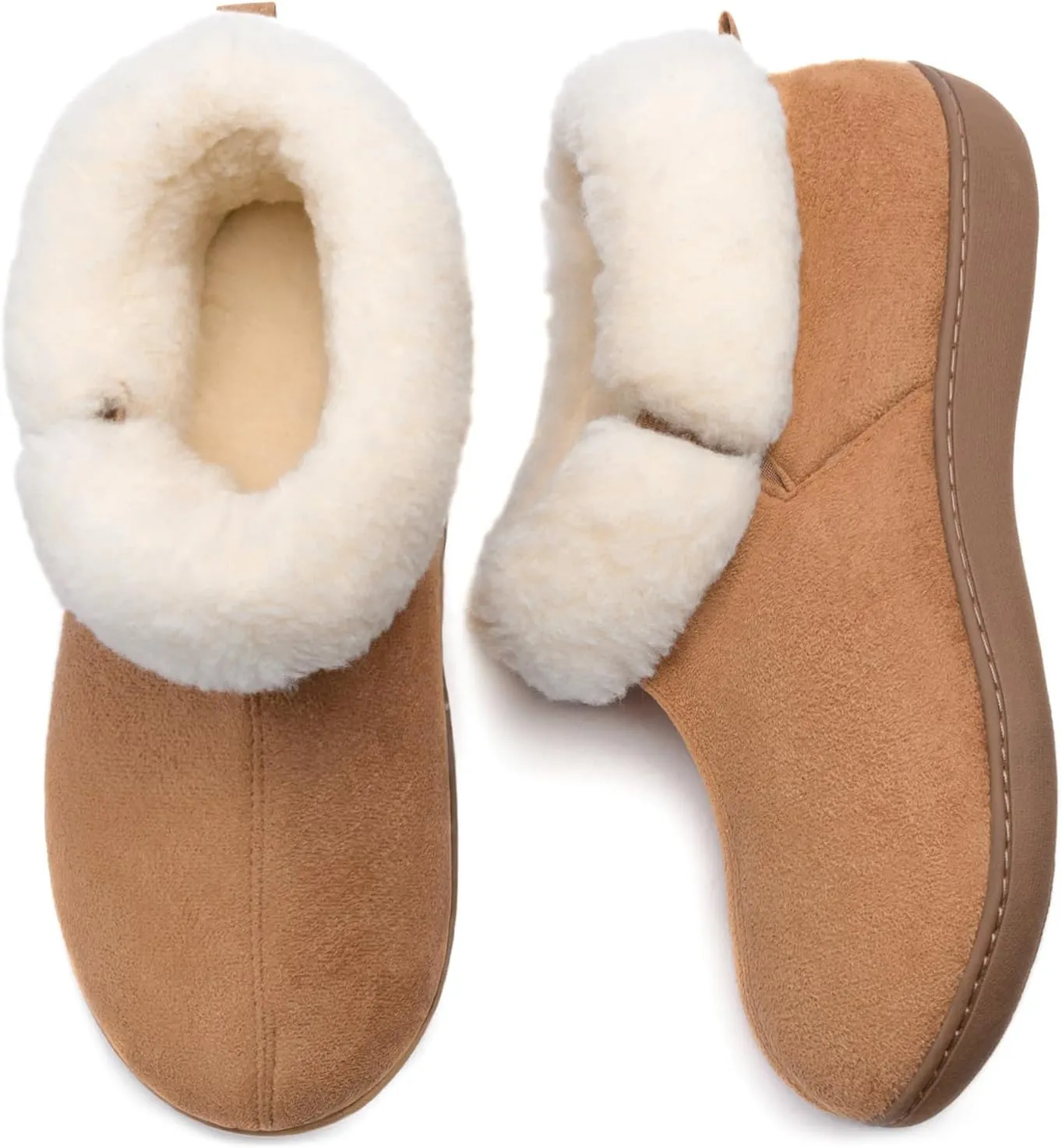 RockDove Women's Sierra Faux Leather Bootie Slipper