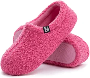 RockDove Women's Teddy Fleece Closed Back Indoor Slipper