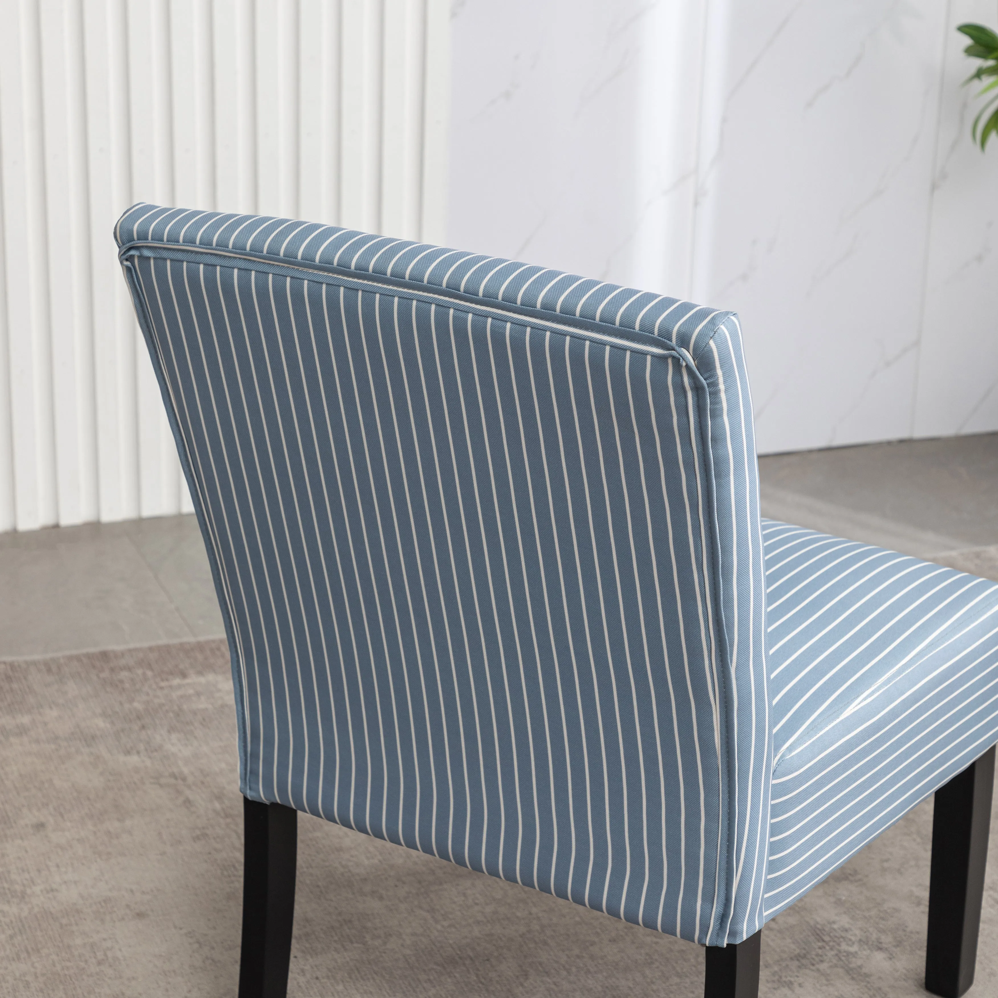 Roundhill Furniture Botticelli Upholstered Slipper Accent Chair