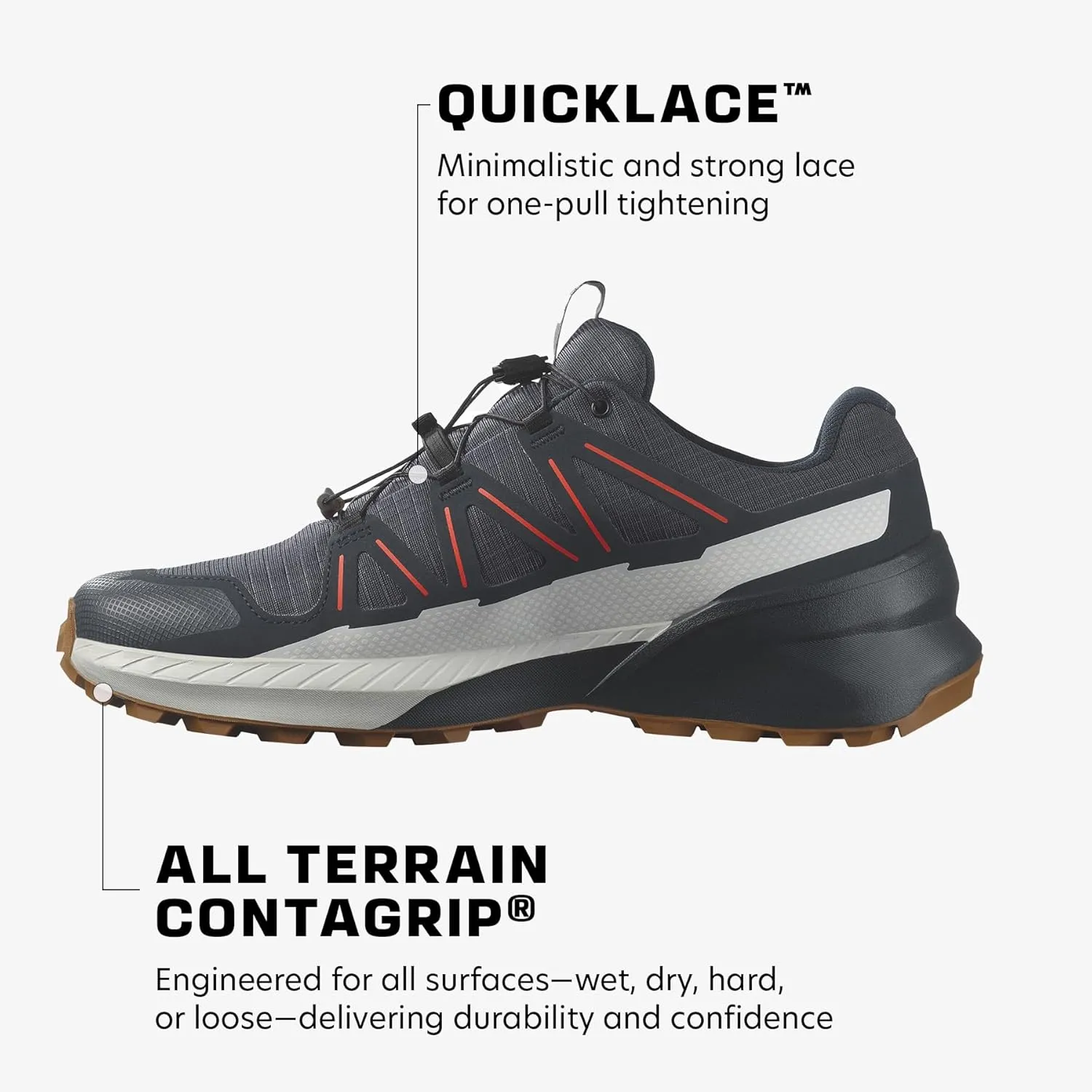Salomon Men's Speedcross Peak Climasalomon Waterproof Hiking Shoe