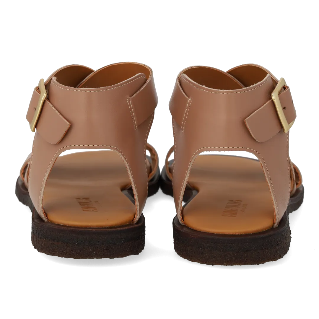 Sandal with buckle