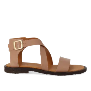Sandal with buckle