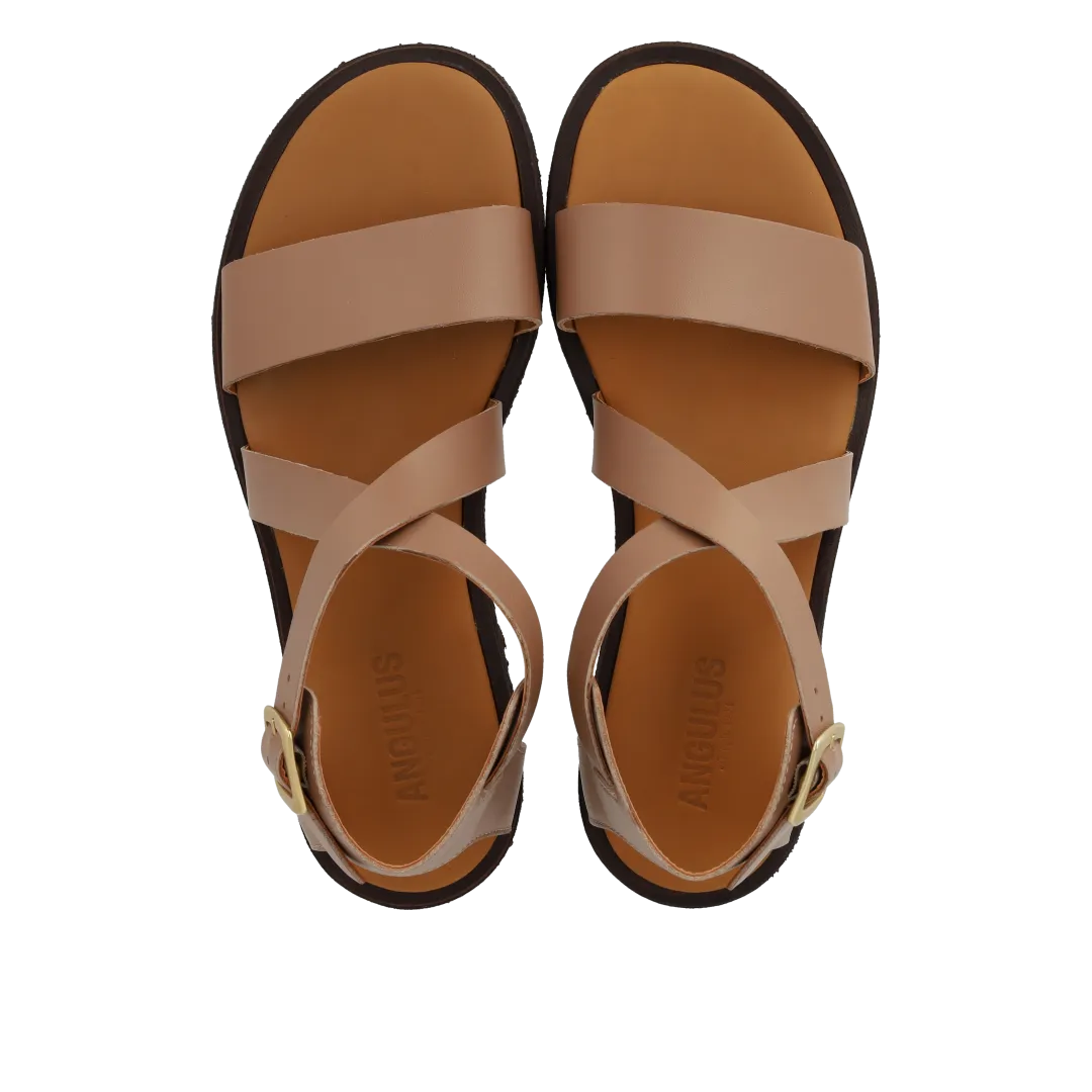 Sandal with buckle