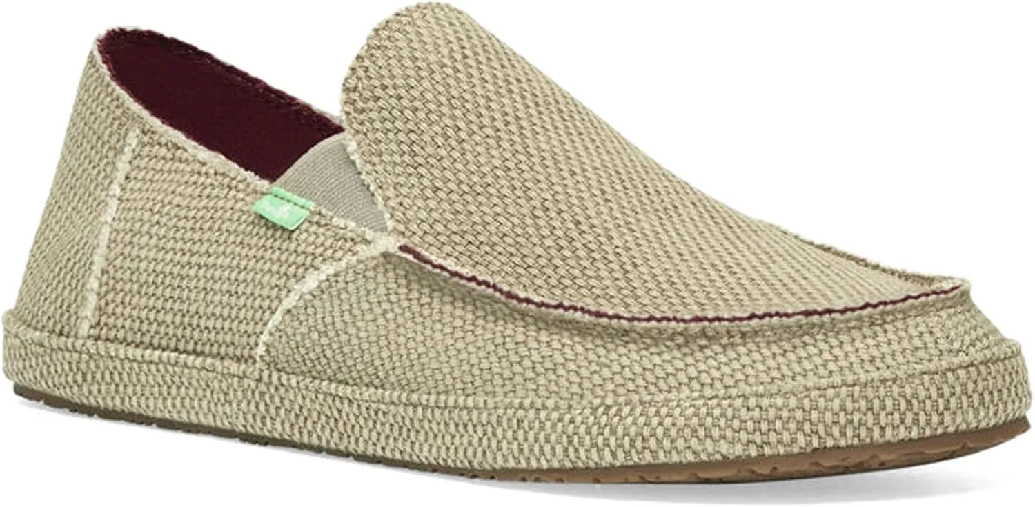 Sanuk Mens Rounder Loafer | Mens Shoes | Slip On Shoes for Men | Men's Slip-on Loafers | Comfort Footbed