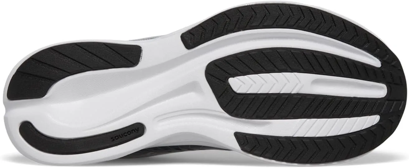 Saucony Ride Kidz Sneaker, Navy/Silver, 6 US Unisex Big Kid
