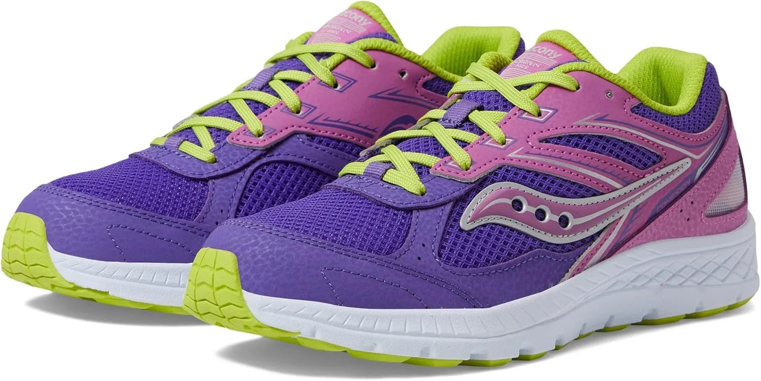 Saucony Unisex-Child Cohesion 14 Lace to Toe Running Shoe