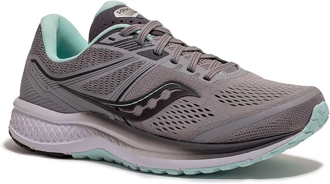 Saucony Women's Omni 19, Alloy | Sky, Medium