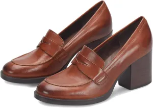 SHODENSE Women Vintage Chunky Heel Loafers Pumps Platform Round Closed Toe Oxford Shoes Burnished Matte Patent Suede Slip On Dress Loafer Stacked Block Heels Office Formal Work Business 4-11 M US
