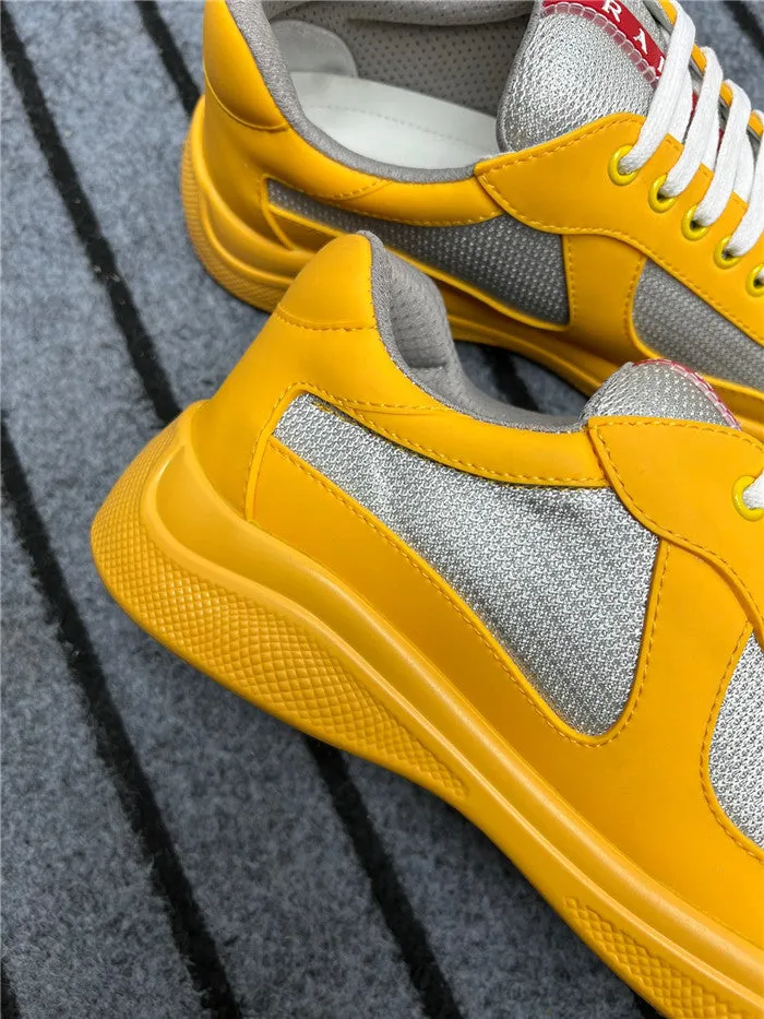 SILVER SOFT PRADA RUBBER CUP AMERICA'S Budget-conscious Free worldwide shipping YELLOW