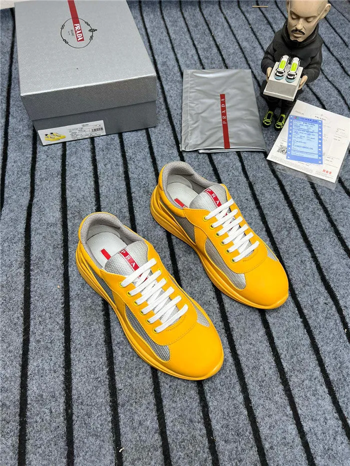 SILVER SOFT PRADA RUBBER CUP AMERICA'S Budget-conscious Free worldwide shipping YELLOW