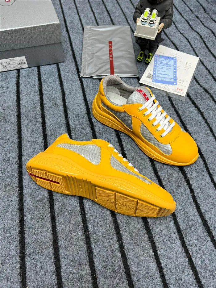 SILVER SOFT PRADA RUBBER CUP AMERICA'S Budget-conscious Free worldwide shipping YELLOW