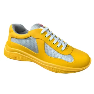 SILVER SOFT PRADA RUBBER CUP AMERICA'S Budget-conscious Free worldwide shipping YELLOW